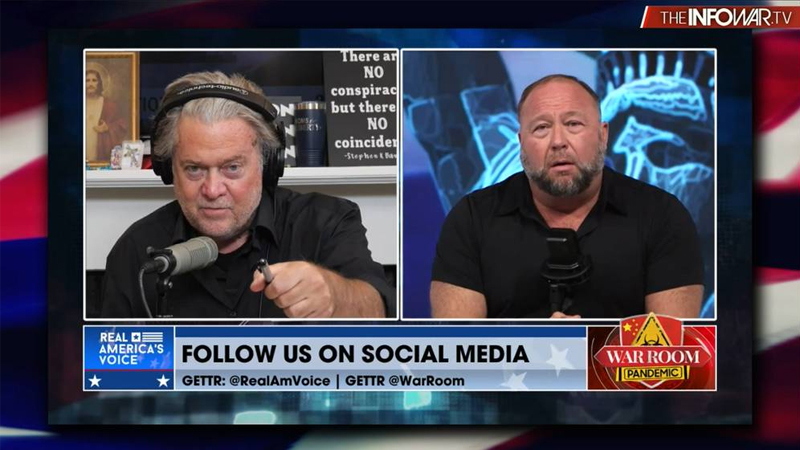 MEDIA BOMBSHELL : Steve Bannon Talks Great Reset With Alex Jones