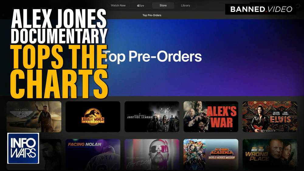 Alex Jones Documentary Tops 'Elvis' on Apple iTunes