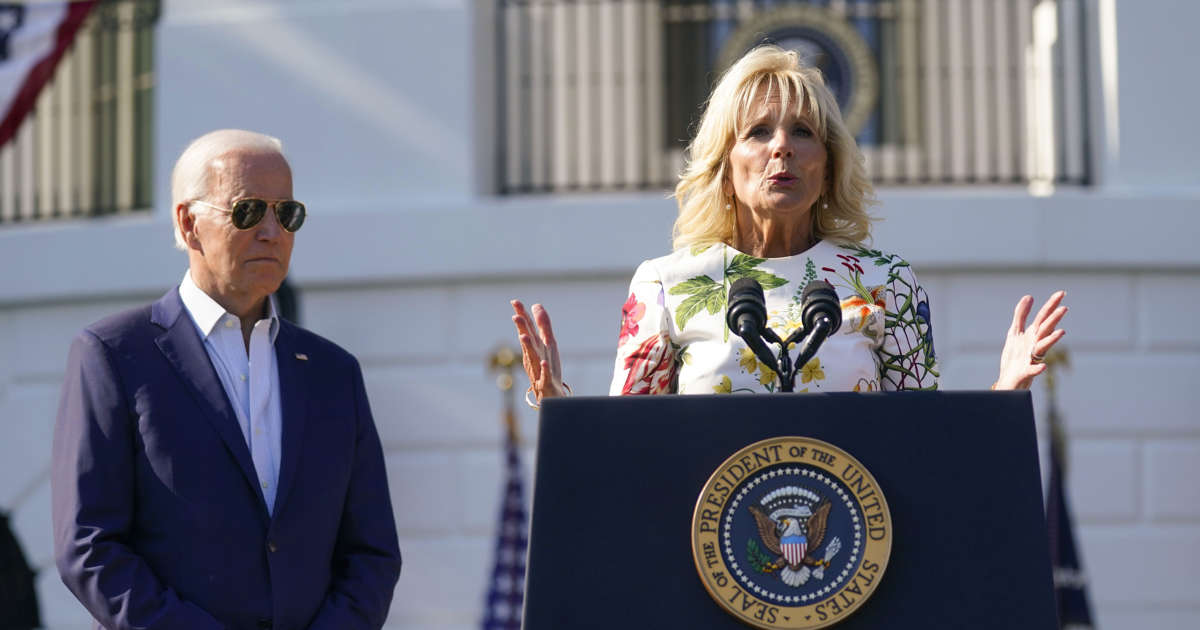 Retired general suspended after tweet critical of Jill Biden
