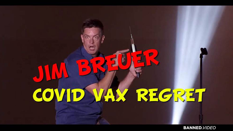 Watch: Jim Breuer’s Stand-Up Comedy Mocks COVID VAX Regret & Mask Mandates