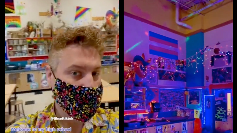 Video: Drag Queen Teacher Trans-forms Classroom Into LGBT âNightclubâ – NewsWars