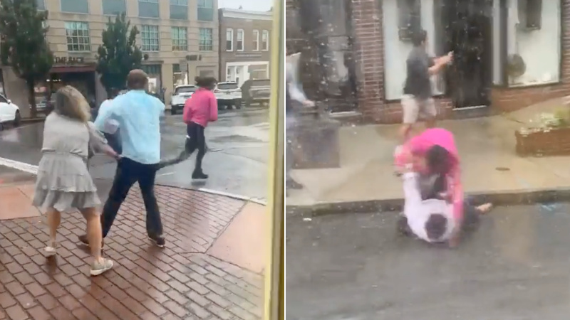 Shock Video: Brazen Robbery Thwarted by Good Samaritan in Elite Connecticut Enclave – NewsWars