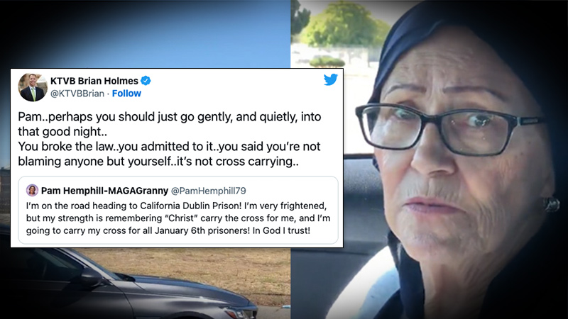 Loving Liberal: Idaho News Anchor Suggests Jailed MAGA Granny Should Die