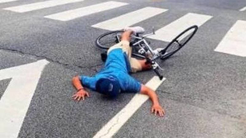 Pictures: People Are Doing A #BidenBikeChallenge Where Biden Face Planted Off His Bike
