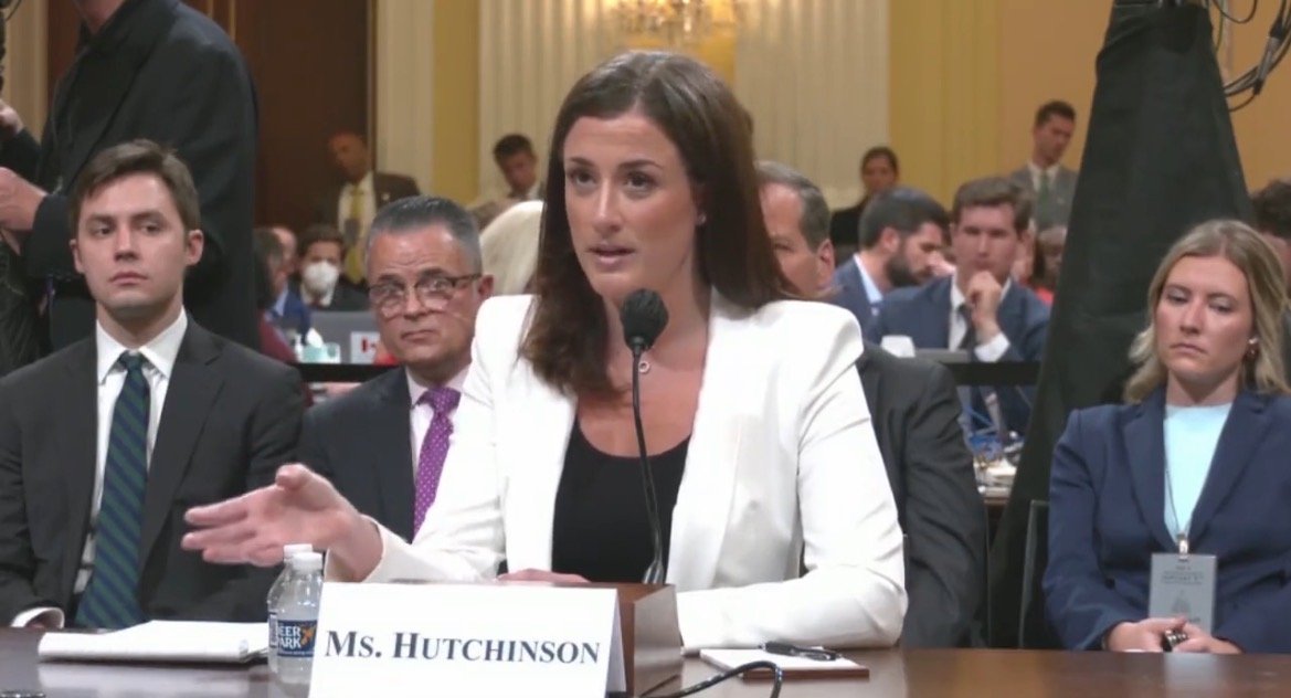 Bad Actor And Lying Witness, Cassidy Hutchinson, Defends Her Sham Committee Testimony Despite It Being Thoroughly Debunked