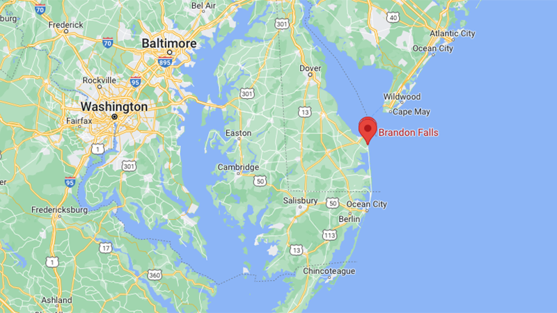 Place Where Biden Face Planted Off Bike Is Named ‘Brandon Falls’ On Google Maps