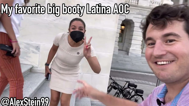 AOC Threatened To ‘Deck’ Alex Stein After He Called Her A ‘Big Booty Latina’