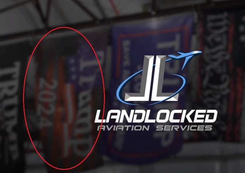 IT'S HAPPENING! HE'S BACK! President Trump Releases Video of Revamped Plane -- Includes SECRET PHOTOS of TRUMP 2024 FLAGS in Background! --VIDEO