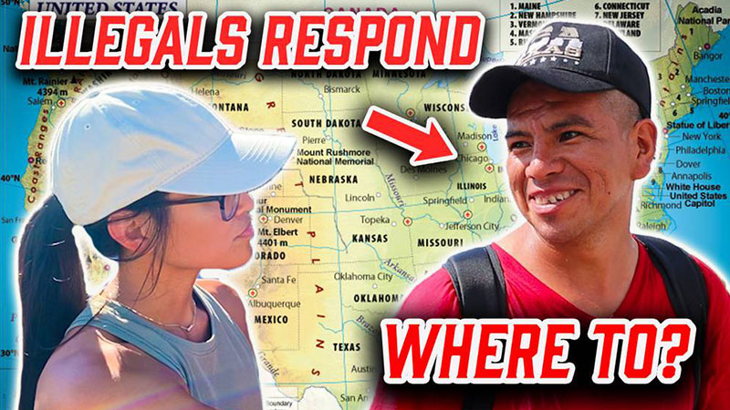 OPEN BORDER: Illegals Heading To A State Near YOU