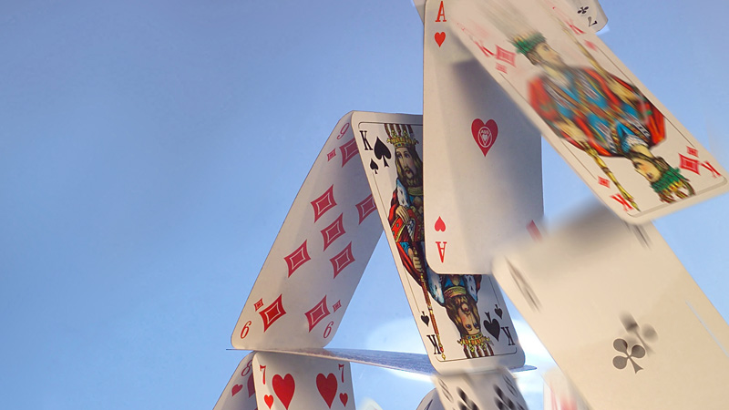 Globalist House of Cards Collapsing Worldwide, But Beware of the Great Reset