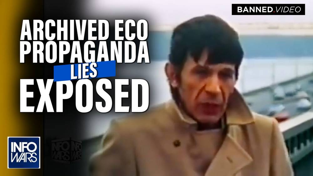 VIDEO: Leonard Nimoy Archived Footage of Eco Predictions Exposed as Total Fraud in Bid to Fuel Climate Lockdowns