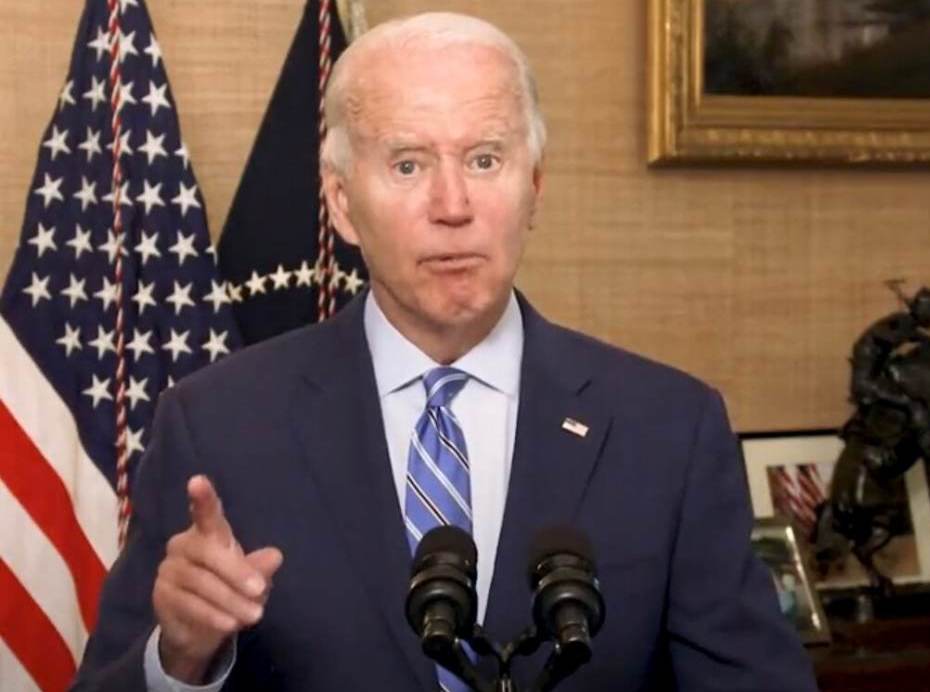 MUST SEE: Biden's Behavior Abruptly Changes in Spliced Video Speech Released by The White House; From Sleepy-Eyed to Bug-Eyed and Not Blinking