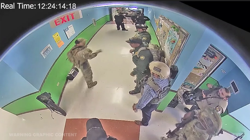Video Shows Uvalde Cops Fled as Gunman Mowed Down Classrooms Full of Defenseless Children