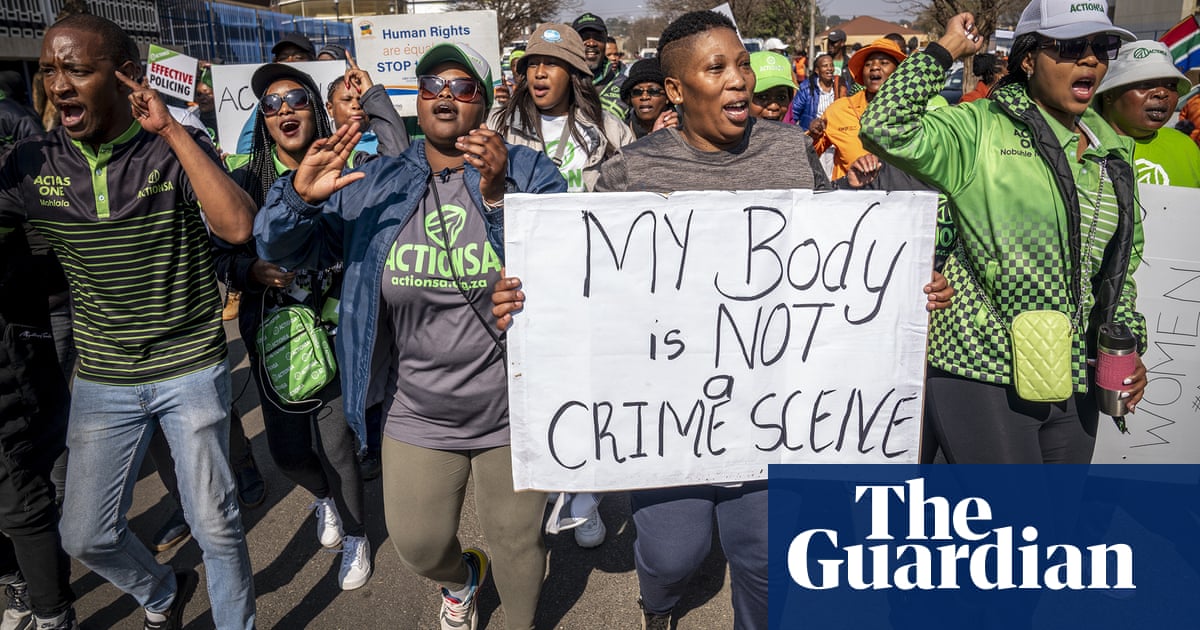 Over 80 men accused of raping eight women appear in South African court | South Africa | The Guardian