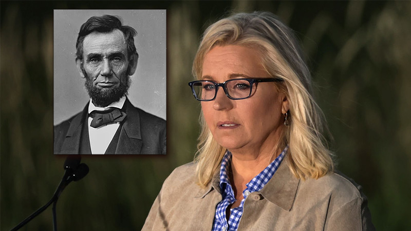 Watch: Liz Cheney Compares Herself to Abraham Lincoln in ‘Delusional’ Concession Speech