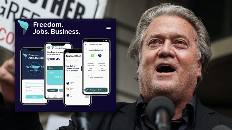 Steve Bannon Launches ‘New Financial System’ For ‘Patriots’ Amid Bans By Payment Processors & Govts