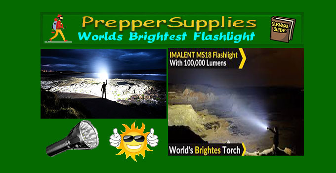 #1 Worlds Brightest Flashlight - Best Tactical Flashlight