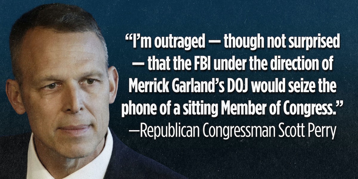 Douglas Andrews: Out-of-Control FBI Seizes a Congressman's Cellphone | The Patriot Post