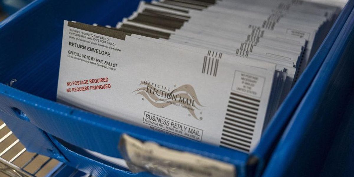 Tray of mail-in ballots suddenly discovered in post office nearly two years after election - TheBlaze