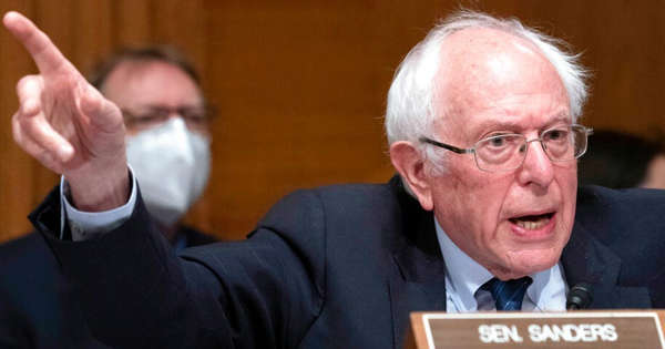 Bernie Sanders blasts GOP critics of Biden's student-loan forgiveness plan, says he didn't hear them 'squawking' over billionaire tax cuts