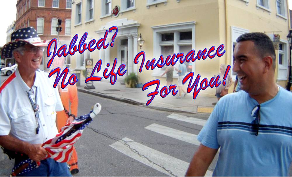 Jabbed? No Life Insurance For You!