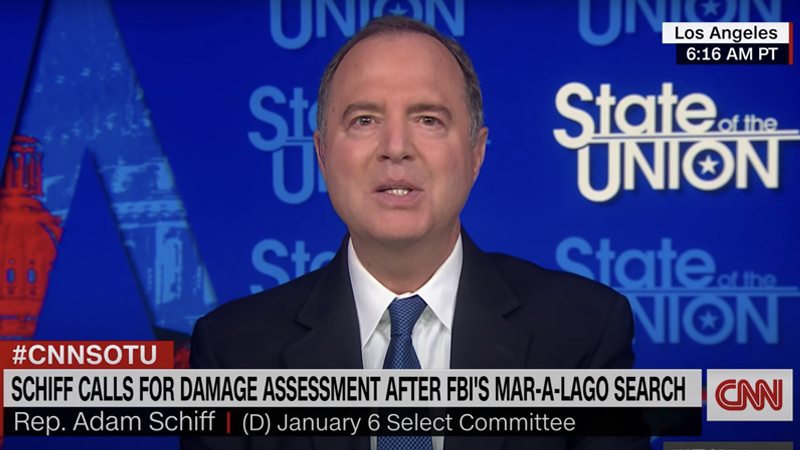 Schiff: ‘Confident’ Merrick Garland Acted ‘Appropriately’ on Mar-a-Lago Raid