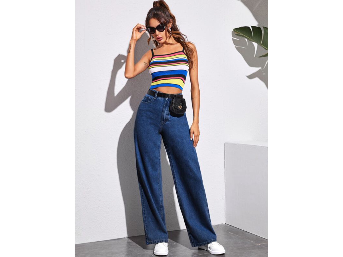 Ways To Help Lengthen Your Legs By Coordinating With Wide Leg Jeans - Musicdope90s.com