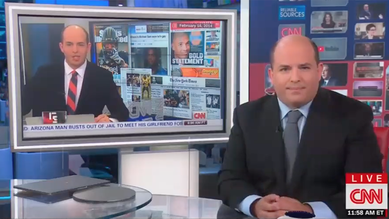 Ultimate Irony: Sacked Stelter Declares “We Must Make Sure We Don’t Give Platforms To Those Lying To Our Faces”