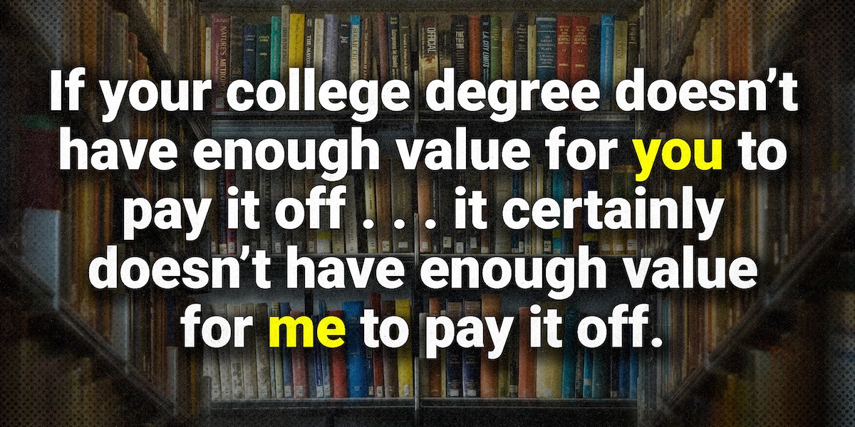 Nate Jackson: Joe Biden's Great Student Loan Heist | The Patriot Post