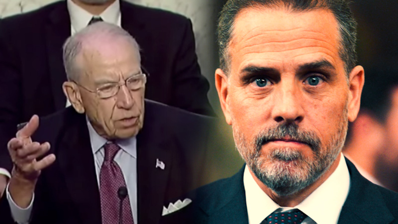 Watch: Sen. Grassley Confronts FBI Director Chris Wray Over ‘Political Bias’ In Hunter Biden Investigation