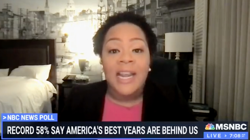 Pathetic Spin: NBC Contributor Claims 75% of Americans Dissatisfied With Direction of Country Actually Just Worried Trump Will ‘Steal’ 2024 Election