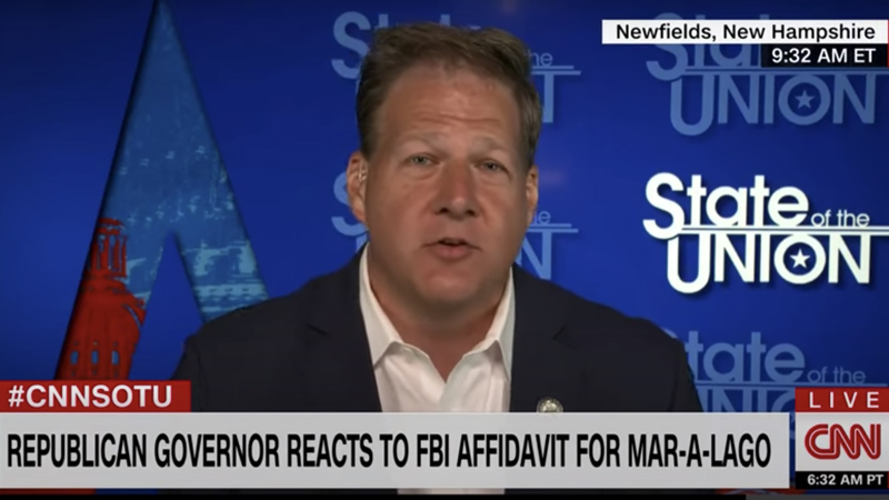 GOP Gov. Sununu Accuses DOJ of Politically Targeting Trump: ‘You Think This is a Coincidence’ Just Before Midterms?
