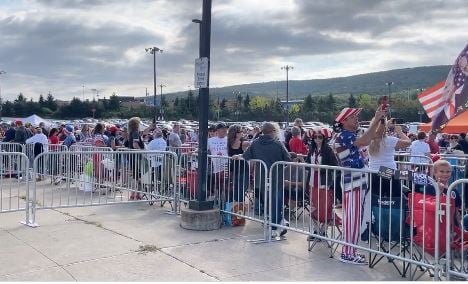 UPDATE: THE LINE TO SEE TRUMP IS ENDLESS -- THOUSANDS LINE UP in PA for Trump's First Rally Since Mar-a-Lago Raid and Biden's Moloch Speech (VIDEO)