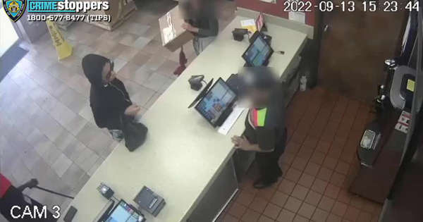 Woman Lunges Over Burger King Counter To Steal Cash As Customers Watch
