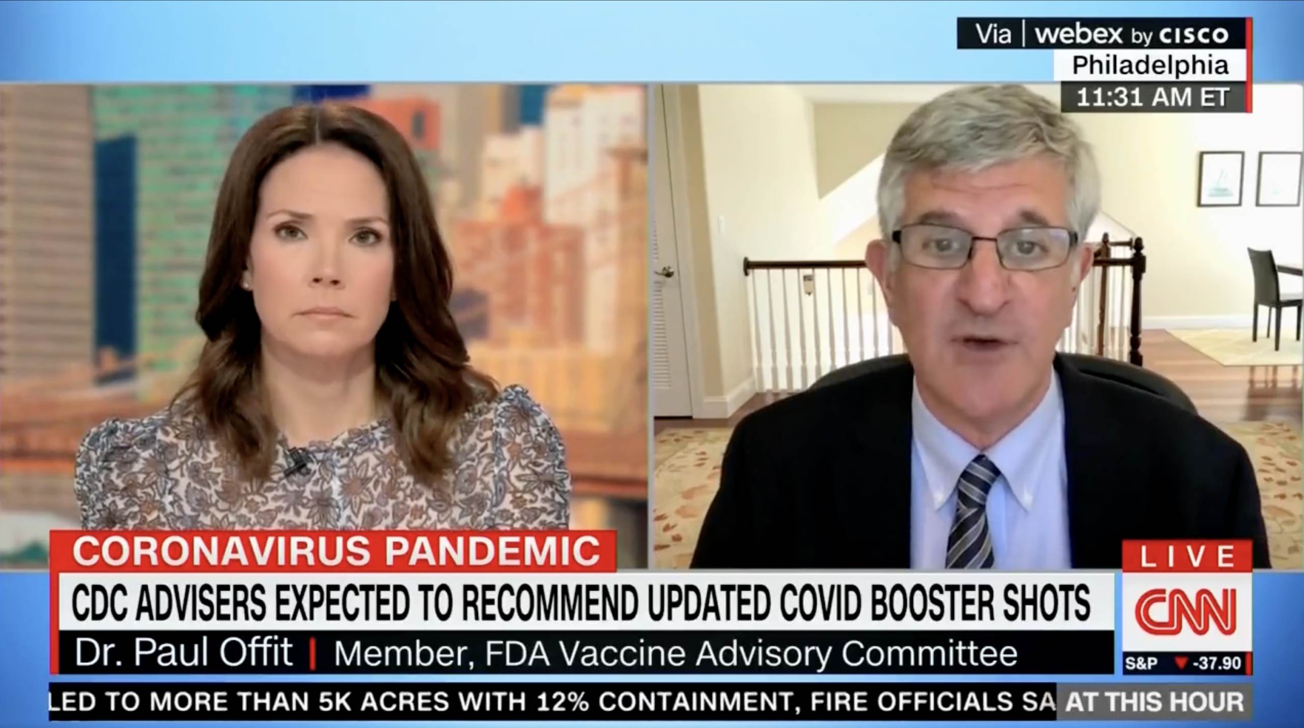 Top Vaccine Expert and FDA Adviser Says Young Healthy People Should NOT Get the New Booster Shot - No Clear Evidence of Benefit