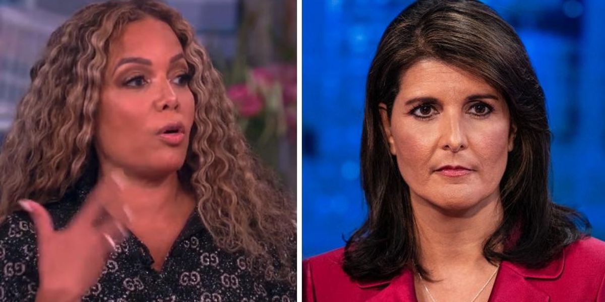 Nikki Haley fires back at racial attack from 'The View' co-host Sunny Hostin: 'It's racist of you to judge my name' - TheBlaze