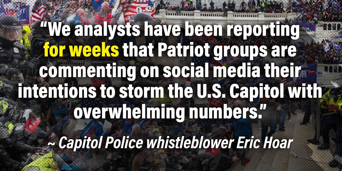 Douglas Andrews: A Capitol Police J6 Whistleblower Sounds Off | The Patriot Post