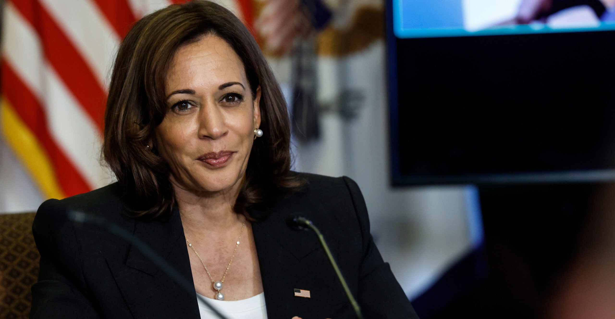 Migrants Are Showing Up at Vice President Harris' House