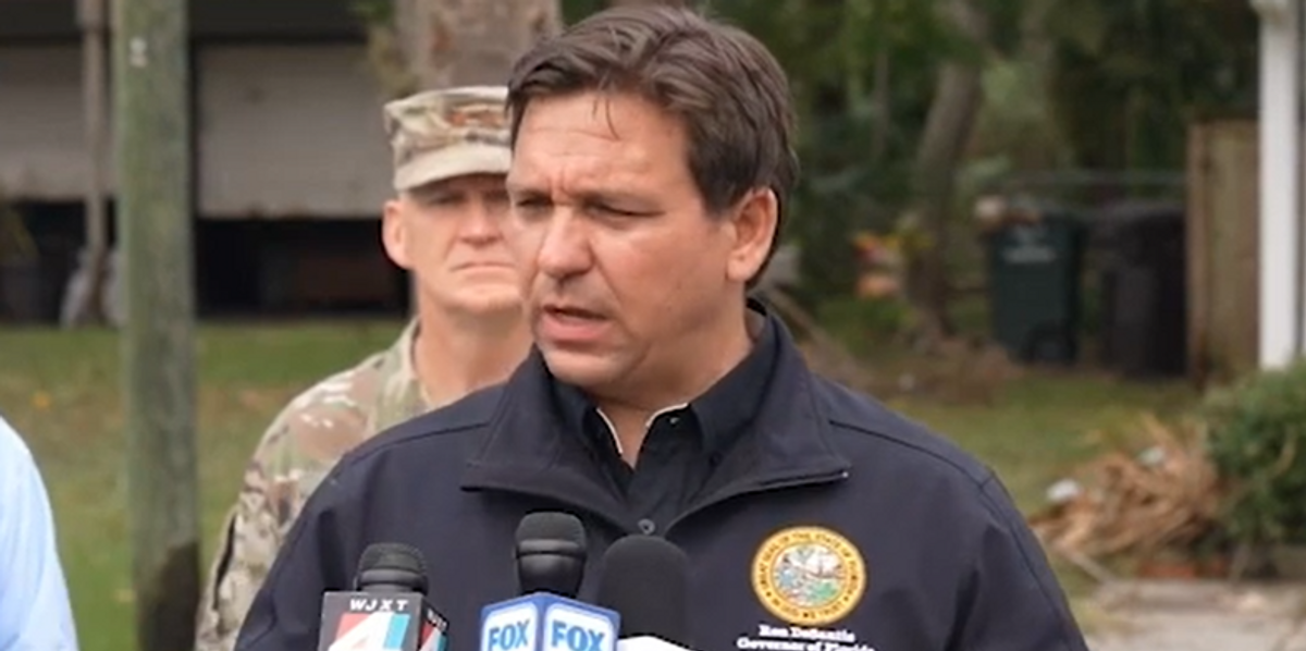 DeSantis warns against looting in Florida after Hurricane Ian - TheBlaze