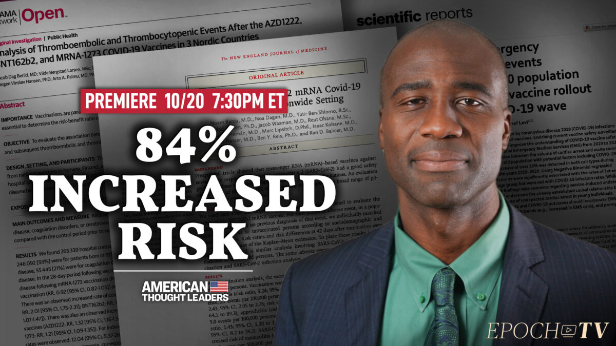 PREMIERING 7:30PM ET: EXCLUSIVE: Dr. Joseph Ladapo on Why He’s Not Recommending mRNA COVID Vaccines for Healthy, Young Men—‘People Deserve Honesty’