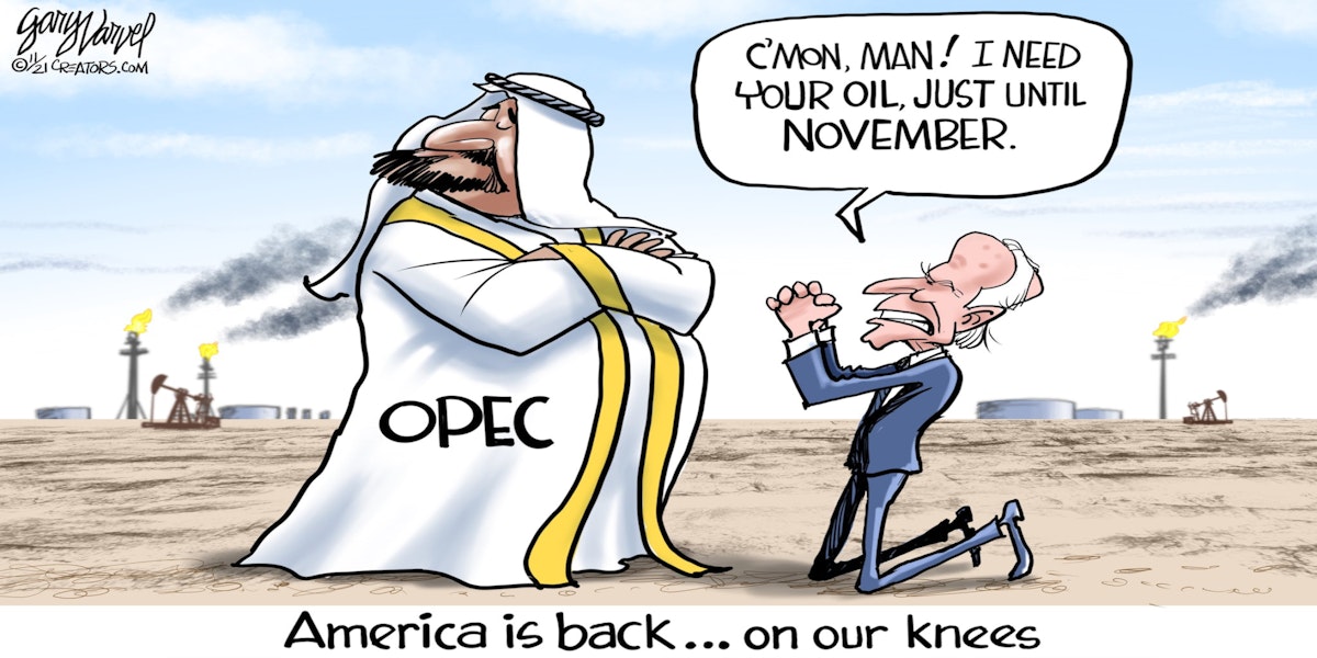 Brian Mark Weber: Biden's Big Oil Blame Game | The Patriot Post