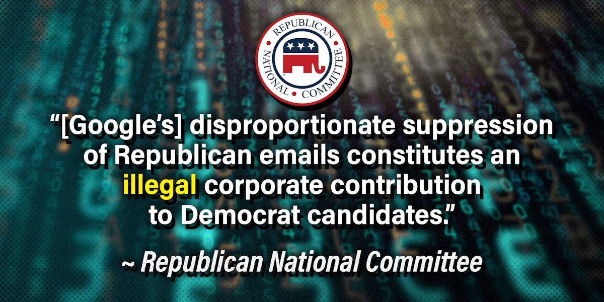 Douglas Andrews: Evil Google Sabotages RNC Fundraising | The Patriot Post