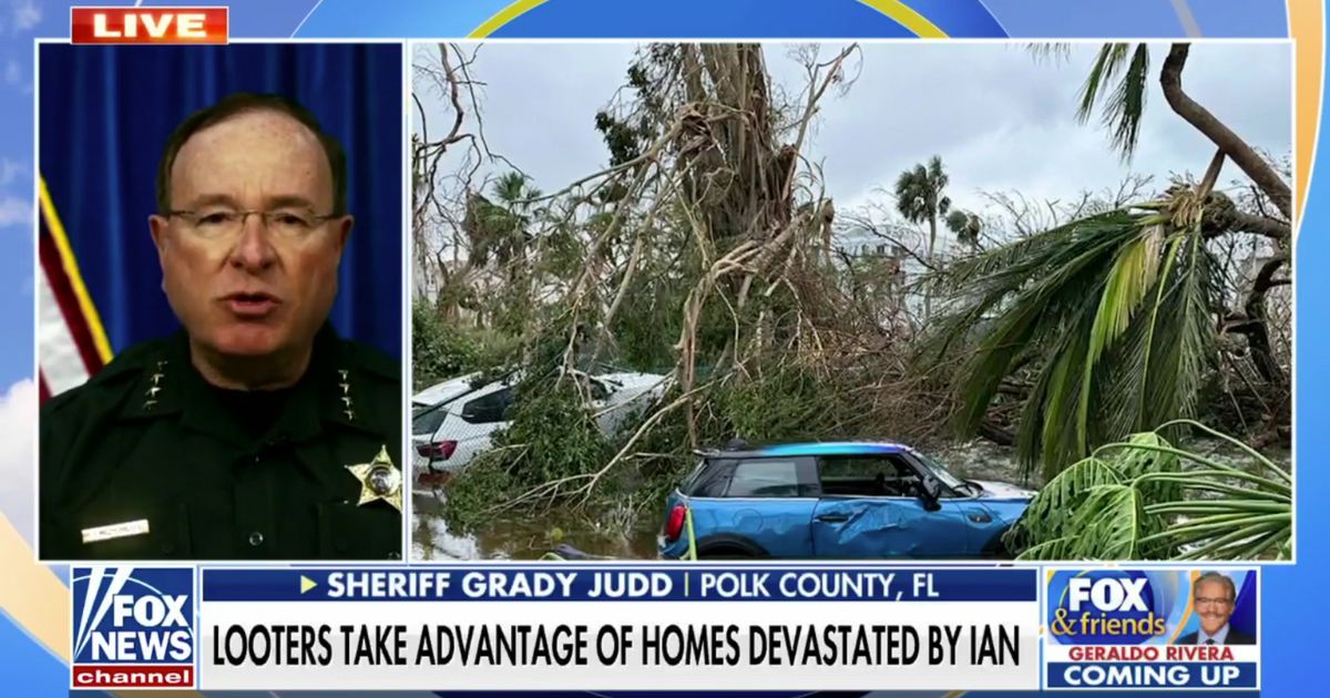 Sheriff Tells Homeowners How to Handle Looters Post-Hurricane: 'Shoot Him So He Looks Like Grated Cheese'