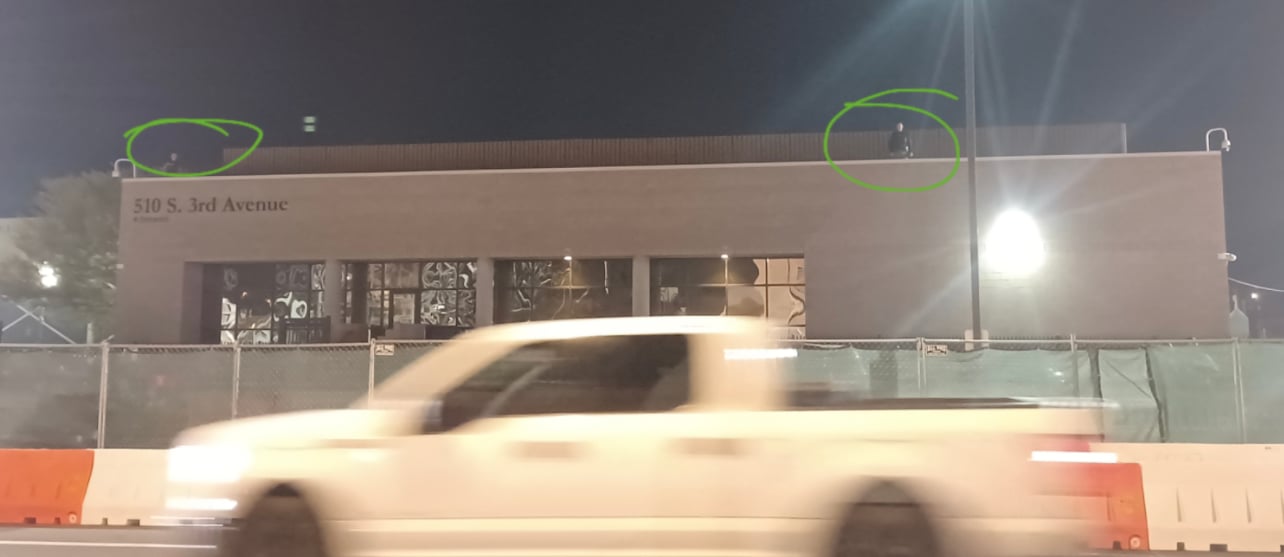 WTH? Sheriff's Deputies Surround Maricopa County Tabulation Center, Perched On Roof, Barricades and Fence Set Up Around Perimeter