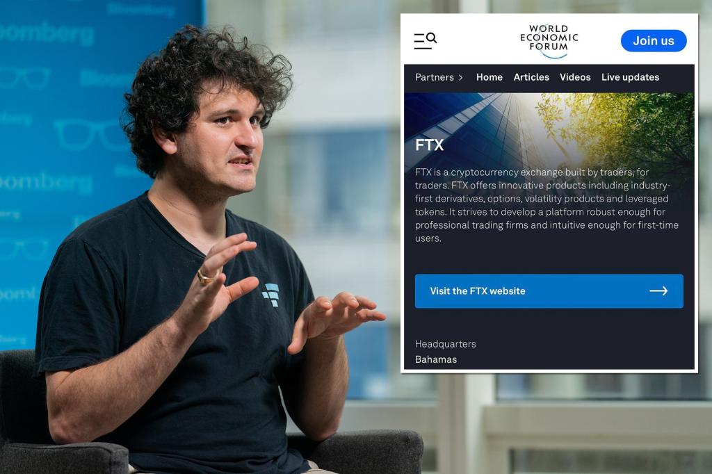 How World Economic Forum, others are hiding past ties with FTX