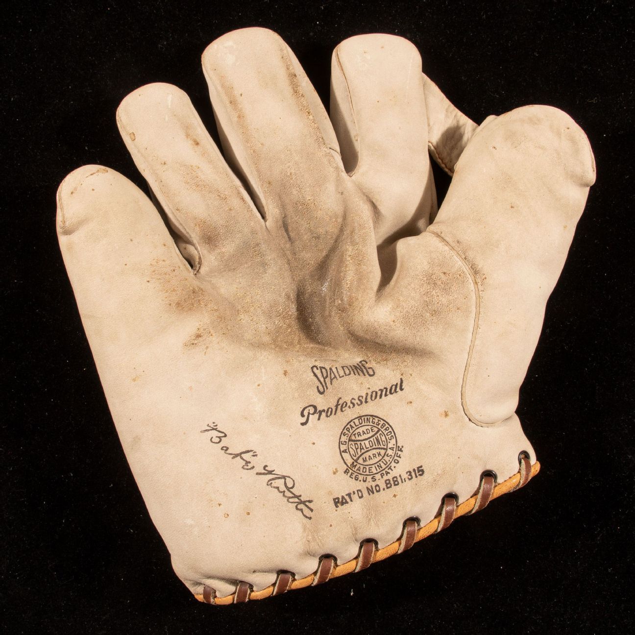 Babe Ruth baseball glove sells at auction for record $1.53 million