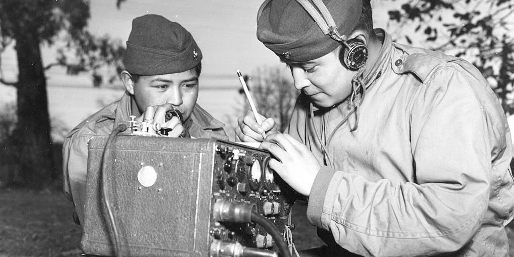 The Native American Code Talkers That Helped America Win WWII