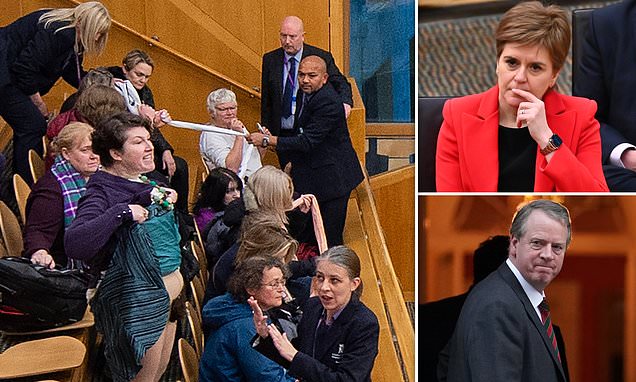 Westminster and Holyrood clash over Scotland's new gender rules | Daily Mail Online