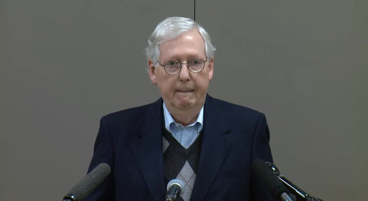 Dirty Mitch McConnell Joins Pelosi and Schumer to Agree to Pass JCPA Media Cartel Bailout that Allows Censorship of Conservative Media