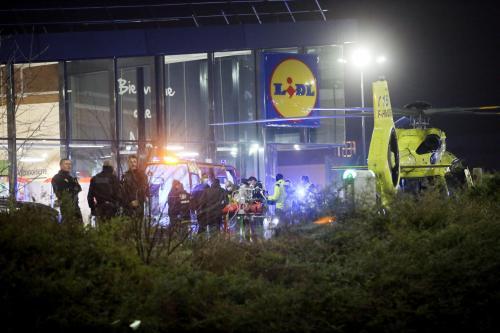 5 injured in Lidl supermarket stabbing spree by Moroccan national armed with knives and an axe